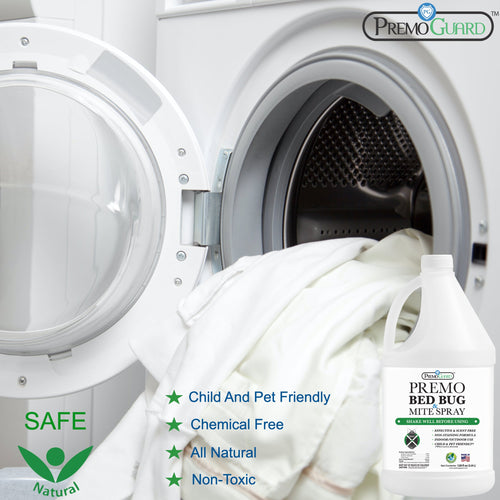 Bed Bug & Mite Killer Spray | Natural & Non-Toxic | Premo Guard (C)