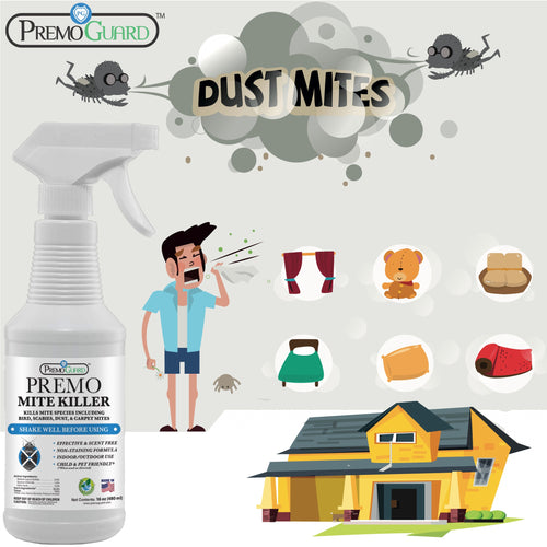 Mite Killer Spray | Natural & Non-Toxic | Premo Guard