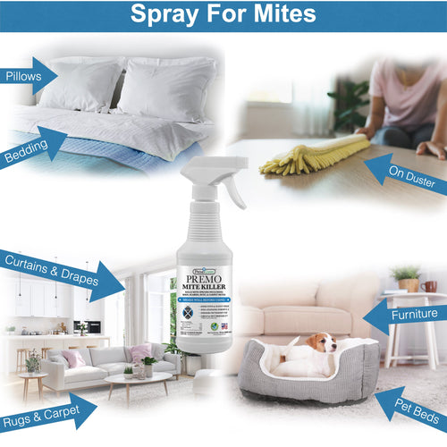 Mite Killer Spray | Natural & Non-Toxic | Premo Guard