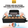 Pro24 Tabletop Automatic Egg Incubator (24 Eggs)