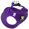 EcoBark Step In Dog Harness - XXXS to Small Breeds- Reflective Soft Mesh Harness for Teacup, Small Dogs and Puppies / Purple