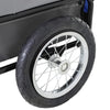 2-in-1, 3 Wheel Pet Jogging Stroller Bike Trailer