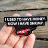 Red Cherry Shrimp Decal Sticker