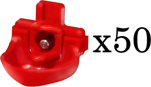 Make Your Own Chicken Waterer Kit - Horizontal Chicken Nipples 50-Pack + Installation Piece