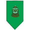 Christmas Pet and Dog Bandana Rhinestone, Hipster Penguin