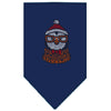 Christmas Pet and Dog Bandana Rhinestone, Hipster Penguin