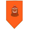 Christmas Pet and Dog Bandana Rhinestone, Hipster Penguin