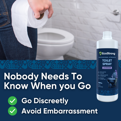 Discrete Toilet Spray