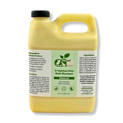 4-HAIRLESS PETS PETS REGULAR SHAMPOO