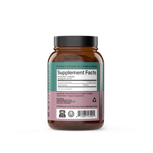 Organic Reishi Capsules