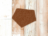 Rust Dots Dog Bandana
