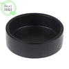 (BBQ4)Reptile Food Bowl Anti-Escape Ceramic Feeder Dish Black Reptile Water Bowl For Hermit Crab Gecko Chameleon Corn Snake