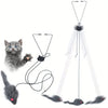 Door Hanging Cat Toy Stress Relieve Living OmDoor Hanging Toy for Living Room Hanging Kitten