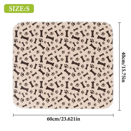 **1PC Puppy Pads With Pheromones Washable PuppyPad Pee Pads Ultra-Durable 4-Layer Leak-Proof Training Mats With Non-Slip Bottom