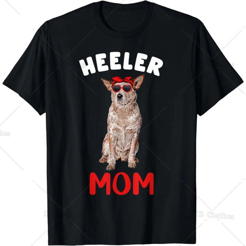 Red Heeler Mom Mama Australian Cattle Dog Lover Owner T-Shirt for Women
