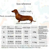 Dachshund Dinosaur Vest, Blue/Green S/M/L, Cute Pet Costume, Breathable Four-Legs Outfit for Small Dogs
