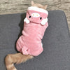 Soft Fleece Pet Dog Hoodie Jumpsuit for Small Dogs & Cats