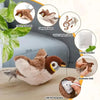Pet  Toy Hot Simulated Bird Cat Toy Interactive Toys Dog Rechargeable Chirping Flapping Bird(no Flying) Touch Activated Plush