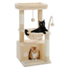 Pequlti Multi-Level Cat Tree Tower with Condo and Hammock