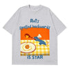 Rats Spelled Backwards Is Star Funny Rat Cooking Meme Tees Men Women Summer Cotton T-shirts Short-sleeved Loose Hip-hop T-shirts