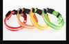 LED Glow Dog Collar & Leash | Nylon Night Safety Flashing Collar