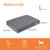 Bingopaw Orthopedic Memory Foam Dog Bed - Waterproof Grey