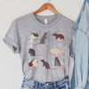 Rat T-Shirts Women Harajuku Animal Tops Summer Casual Fashion TShirts Vintage Paddy Print Women's Clothing Rat Female T-Shirts