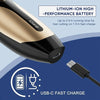 USB Rechargeable Pet Grooming Kit - Low Noise Dog Hair Trimmer