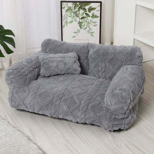 PawRelax™ Plush Bed 🐾 — Soft, Secure & Anxiety-Reducing