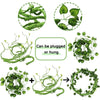 Bearded Dragon Habitat Accessories: Hanging Plants, Artificial Leaves, Hides for Leopard Geckos, Chameleons, and Snakes