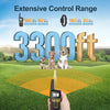 Dog Training Collar with Remote | 1000M Range, Waterproof & Rechargeable