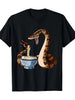 Funny Japanese Kawaii Ramen Snake Ball Python T-Shirt - T-Shirt