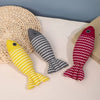 Cat Toys Fish, 3-Piece Catnip Toys for Cats, Interactive Kitten Exercise Toys, Indoor Cat Toys, Chew Toys - Suitable for Most Cats