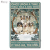 Aussie Metal Tin Sign Wall Decor Australian Shepherd Dog Bath Soap Poster Hanging Plaque Aluminum Signage Posters 8x12 Inch