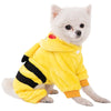 Soft Fleece Pet Dog Hoodie Jumpsuit for Small Dogs & Cats