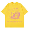 Chinchilla Funny Meme T Shirt Men Women Aesthetic Trend T-shirts Summer Short-sleeved Loose Casual Cotton Harajuku T-shirts