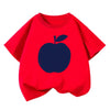 Boys Sun Flower T-shirts 2025 Summer Dog Tees for Kids Short-sleeve Girls Tops Cotton Children Shirts Baby Boys T Shirt