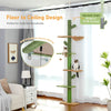 PAWZ Road 5-Tier Floor to Ceiling Cactus Cat Tree - Green