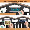 Heavy Duty Dog Crate Furniture with Wheels for Large Dogs