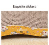 Cat Toys cat scraper sharpening claw cardboard corrugated board scratch-resistant cat scratch board Cat toy sofa cushion bed