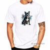 Staffordshire Bull Terrier Dog Animal Printed T Shirt Men'S Clothing Summer Fashion Tops Tee Shirt Homme Harajuku Shirt