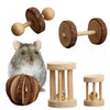 Toys for Guinea Pigs Toys for Rabbits Pets Rodent Edible Rabbit Rat Guinea Pig Hamster Toy CWJ01