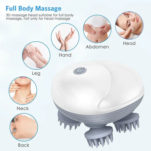 Electric Scalp Massager Device