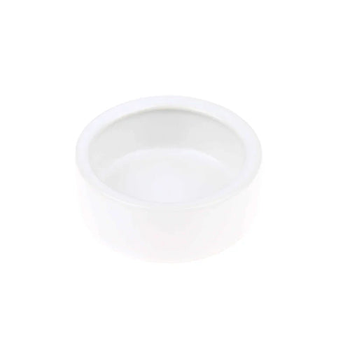 Reptile Food Bowl Anti-Escape Ceramic Feeder Dish Black White Reptile Water Bowl For Hermit Crab Gecko Chameleon Corn Snake