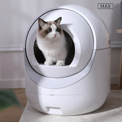 Automatic Self-Cleaning Cat Litter Box - Extra Large Enclosed Smart