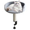 Cat Bed for Desk 360 Rotating Hammock for Cat Desk Clamp Kitten Bed for Kittens Pets Animals Indoor Home Apartment Living Room