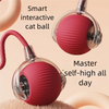 Automatic Smart Cat Toy Ball Interactive Electric Rolling Teaser USB Rechargeable Moving Bouncing Ball for Kittens Birthday Gift