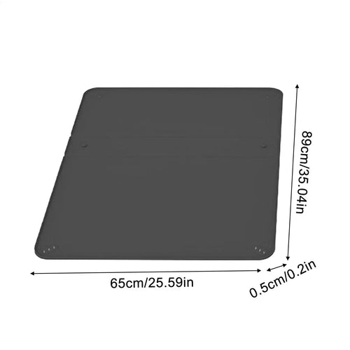 Folding Non Slip Pee Pad Silicone Dog Potty Training Pads Portable Dog Pee Pad Easy-to-clean Pet Pads For All Sizes Of Dog Cats