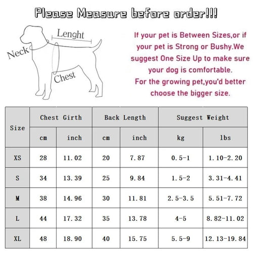 Thin Fleece Dog Hoodies Undershirt