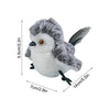 Flying Flapping Bird with Catnip Realistic Interactive Cat Feather Toys Soft and Cozy Kitten Toys Flapping Bird for All Breeds